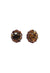 Brinco Julie vintage com pedras smoked