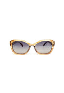 Óculos de Sol Lorena de acetato marrom com lentes de proteção uv