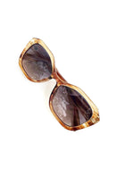 Óculos de Sol Lorena de acetato marrom com lentes de proteção uv
