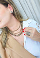 Colar choker Sienna ouro velho