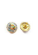 Brinco vick Boreal banhado no dourado