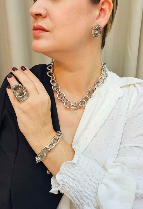 Pulseira Sienna silver