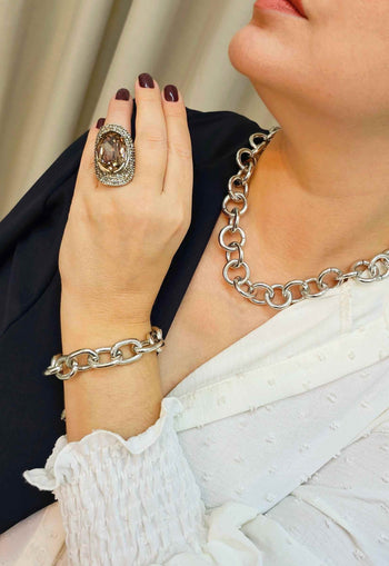 Pulseira Sienna silver