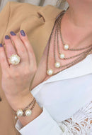 ANEL FRANÇA VINTAGE COM PÉROLA E STRASS