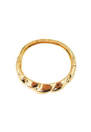 Bracelete Guiomar Gold: Moderno de Metal no Dourado | Sahara Acessórios