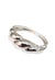 Bracelete Guiomar Silver: Moderno de Metal no Prata | Sahara Acessórios