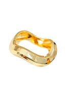 Bracelete Elda Gold: de Metal no Dourado | Sahara Acessórios