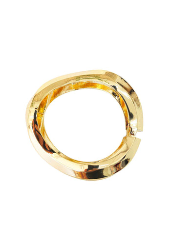 Bracelete Elda Gold: de Metal no Dourado | Sahara Acessórios