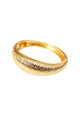 Bracelete Celina Gold: Sofisticado de Metal no Dourado | Sahara Acessórios