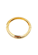 Bracelete Celina Gold: Sofisticado de Metal no Dourado | Sahara Acessórios