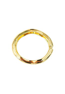 Bracelete Cleide Gold: Clássico de Metal no Dourado | Sahara Acessórios