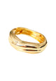Bracelete Atamira Gold: de Metal no Dourado | Sahara Acessórios