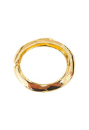Bracelete Atamira Gold: de Metal no Dourado | Sahara Acessórios