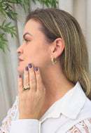 Brinco Marisol: Argola Clássica no Dourado | Destaque no seu Look
