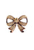Broche Leny: Romântico de Laço com Strass Peach no Vintage | By Sahara