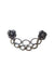 Maxi Broche Primor: Com Elos e Flores Hematite no Grafite | Peça Exclusiva