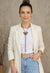 Colar Provença: Estilo Gravatinha com Pérolas e Borboleta Esmaltada no Vintage | Look By Sahara Acessórios