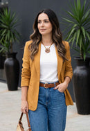 Colar Tatiana: Com Pingente de Flor e Cristais Aurum no Vintage | Look Romântico