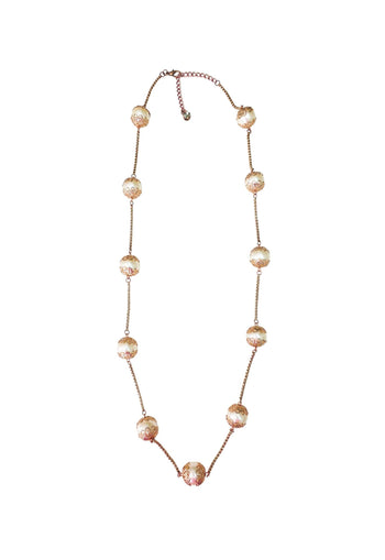 Colar Sulamita de perolas com detalhes e venezianas vintage