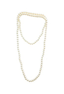 Colar Analu: Clássico de Pérolas Estilo Longo | Acessório Atemporal