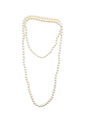 Colar Analu: Clássico de Pérolas Estilo Longo | Acessório Atemporal