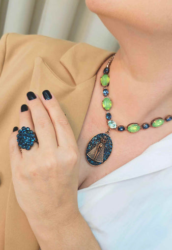 Colar Glória com pingente de nossa senhora aparecida