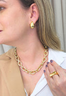 Colar choker Sienna gold
