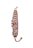 Pulseira Zuleide: Clássica de Pérolas e Strass no Cobre Velho | Seleção Especial da Dai
